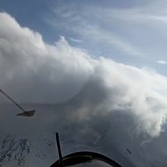 Flugwegposition um 16:03:36: Aufgenommen in der Nähe von 39041 Brenner, Südtirol, Italien in 3058 Meter